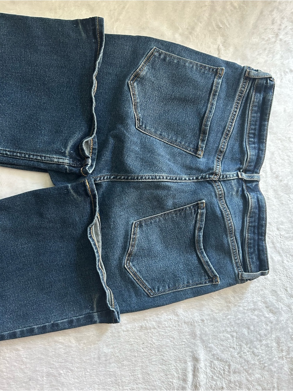 Old Navy Dark Blue Flare Jeans - Picture 2 of 4